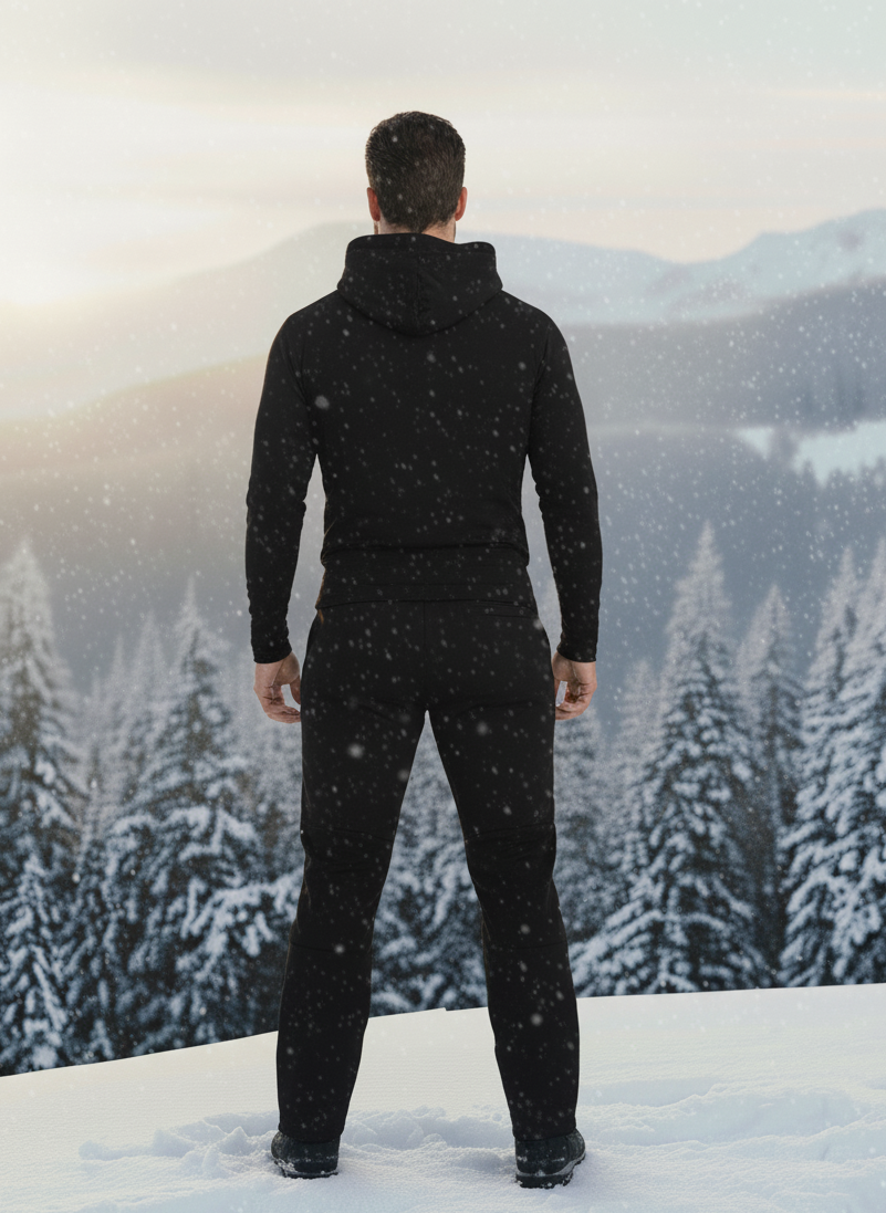 Podgrzewane Spodnie Męskie