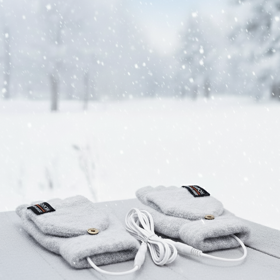 Podgrzewane Rękawiczki USB 2w1