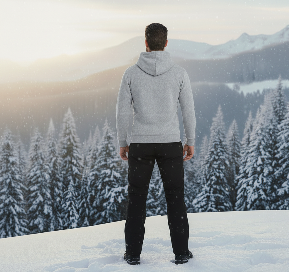 Podgrzewana Bluza Męska