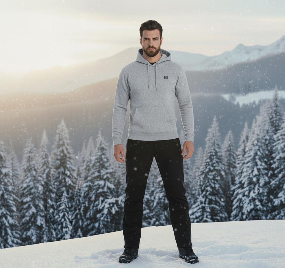 Podgrzewana Bluza Męska