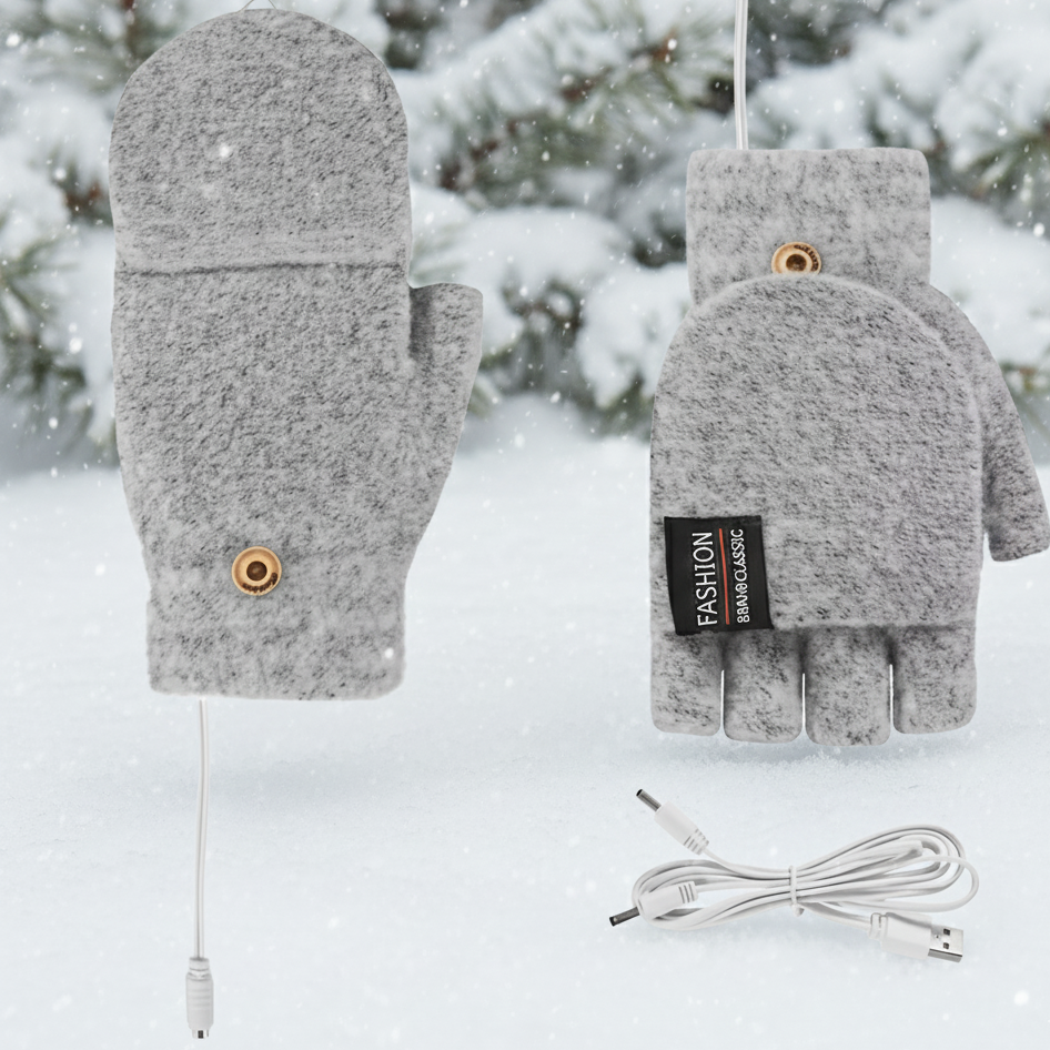 Podgrzewane Rękawiczki USB 2w1