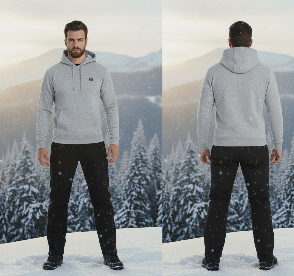 Podgrzewana Bluza Męska