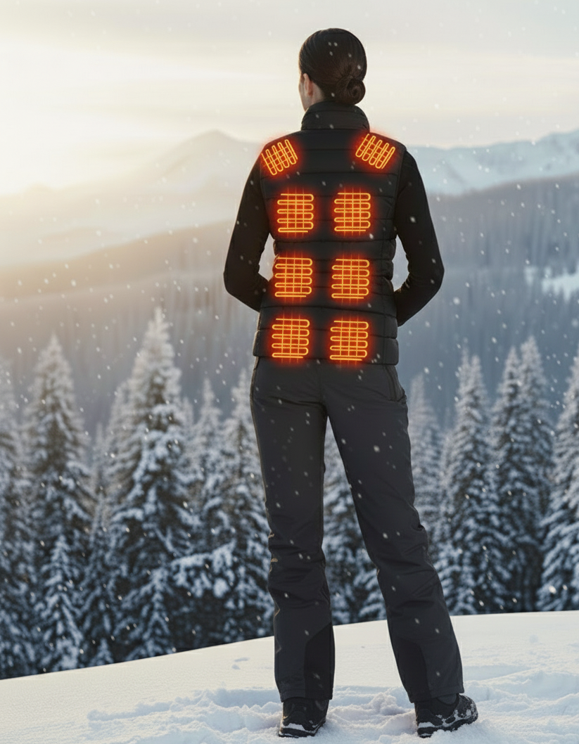 Podgrzewana Kamizelka Damska