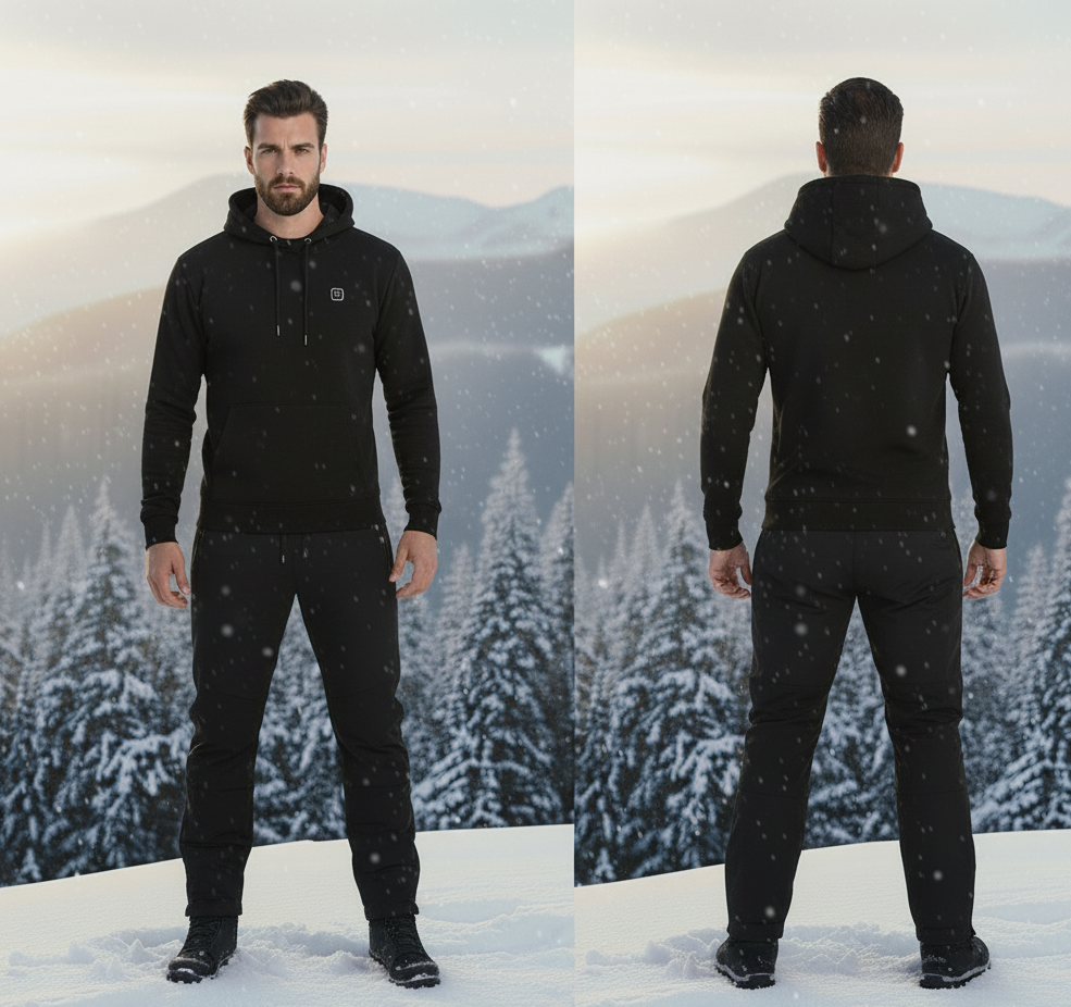 Podgrzewana Bluza Męska