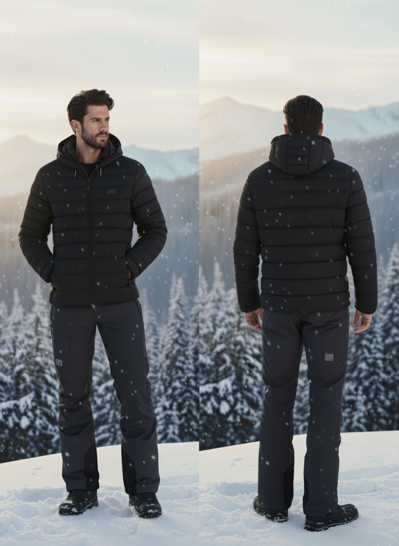 Podgrzewana Kurtka Męska