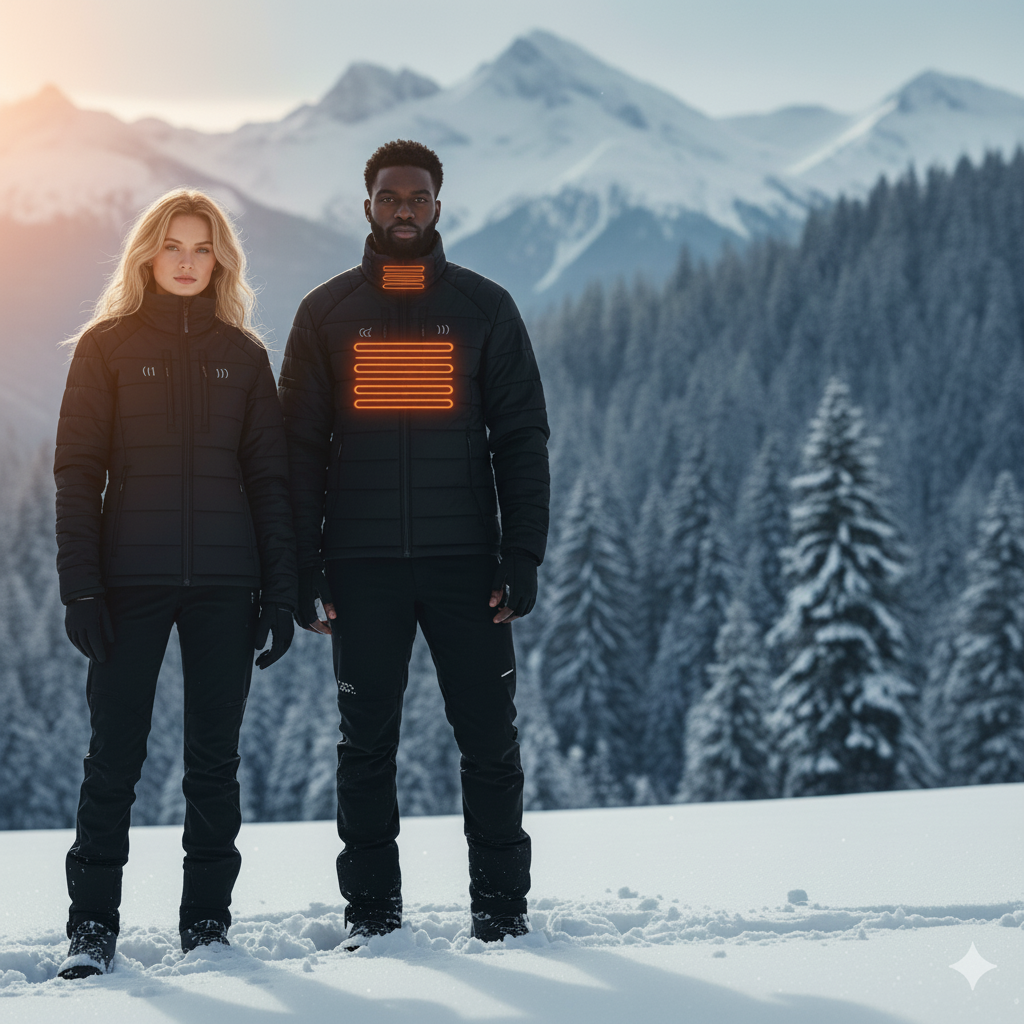 Panoramiczny banner hero z pełnymi sylwetkami