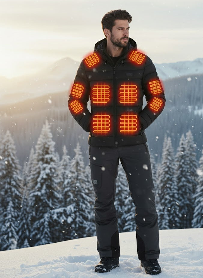 Podgrzewana Kurtka Męska