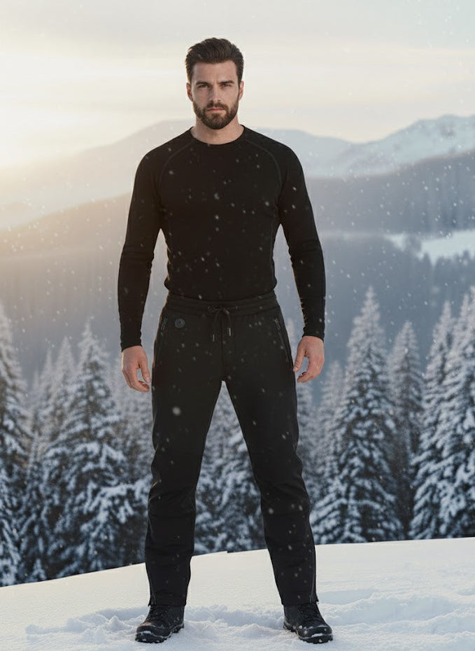 Podgrzewane Spodnie Męskie